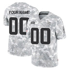 Choea Custom MN.Vikings Arctic Camo Salute To Service Limited Game Any Name & Numbers Stitched Jerseys