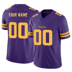 Choea Custom MN.Vikings Purple Limited Alternate Vapor F.U.S.E. Home Game Any Name & Numbers Stitched Jerseys
