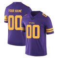 Choea Custom MN.Vikings Purple Limited Color Rush Home Game Any Name & Numbers Stitched Jerseys