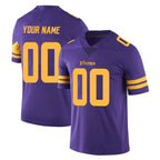 Choea Custom MN.Vikings Purple Limited Color Rush Home Game Any Name & Numbers Stitched Jerseys