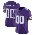 Choea Custom MN.Vikings Purple Limited Vapor Untouchable Home Game Any Name & Numbers Stitched Jerseys