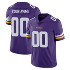 Choea Custom MN.Vikings Purple Limited Vapor Untouchable Home Game Any Name & Numbers Stitched Jerseys