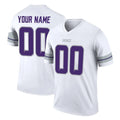 Choea Custom MN.Vikings White Alternate Legend Home Game Any Name & Numbers Stitched Jerseys