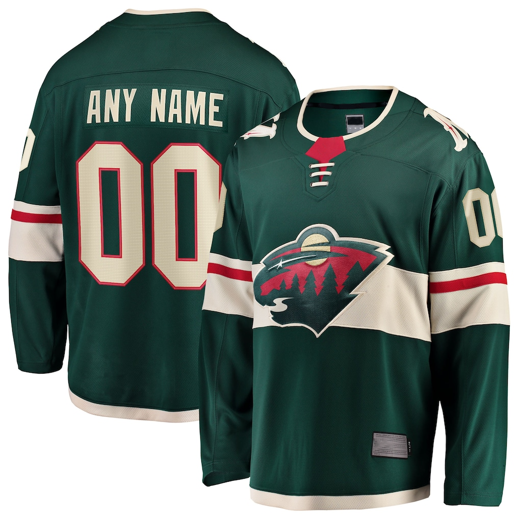Choea Custom M.Wild Green Home Breakaway Jerseys