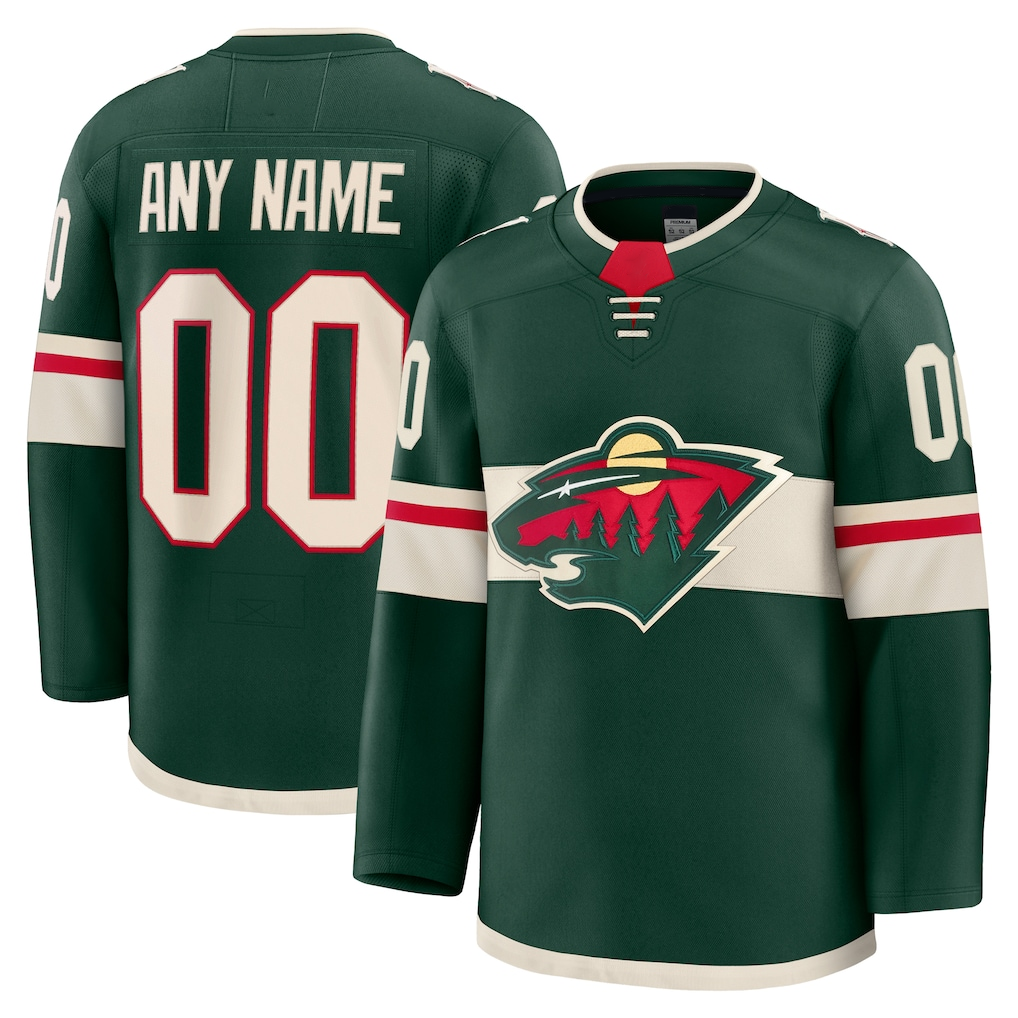 Choea Custom M.Wild Green Home Premium Jerseys