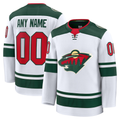 Choea Custom M.Wild White Away Premium Jerseys