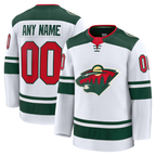 Choea Custom M.Wild White Away Premium Jerseys