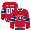 Choea Custom Montreal Canadiens Red Home Authentic Pro Jerseys