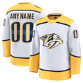 Choea Custom N.Predators White Away Premium Jerseys