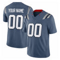 Choea Custom NE.Patriots Blue Limited Rivalries Collection Home Game Any Name & Numbers Stitched Jerseys