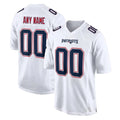 Choea Custom NE.Patriots White Fashion Limited Home Game Any Name & Numbers Stitched Jerseys