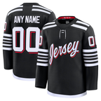 Choea Custom N.Jersey Devils Black Alternate Premium Jerseys