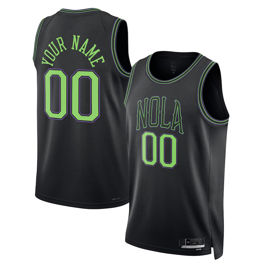 Choea Custom NO.Pelicans hite Swingman Stitched Jerseys- Association Edition