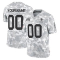 Choea Custom NO.Saints Arctic Camo Salute To Service Limited Game Any Name & Numbers Stitched Jerseys