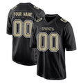 Choea Custom NO.Saints Black Carbon Fashion Home Game Any Name & Numbers Stitched Jerseys