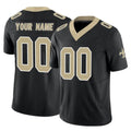 Choea Custom NO.Saints Black Limited Vapor F.U.S.E. Home Game Any Name & Numbers Stitched Jerseys