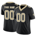 Choea Custom NO.Saints Black Limited Vapor F.U.S.E. Home Game Any Name & Numbers Stitched Jerseys