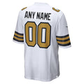 Choea Custom NO.Saints White Alternate Game Stitched Jerseys