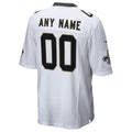 Choea Custom NO.Saints White Home Game Stitched Jerseys