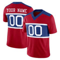 Choea Custom NY.Giants Red Century Vapor F.U.S.E. Home Game Any Name & Numbers Stitched Jerseys