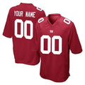 Choea Custom NY.Giants Red Home Game Any Name & Numbers Stitched Jerseys