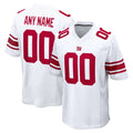 Choea Custom NY.Giants White Home Game Any Name & Numbers Stitched Jerseys