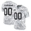 Choea Custom NY.Jets Arctic Camo Salute to Service Limited Game Any Name & Numbers Stitched Jerseys