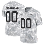 Choea Custom NY.Jets Arctic Camo Salute to Service Limited Game Any Name & Numbers Stitched Jerseys