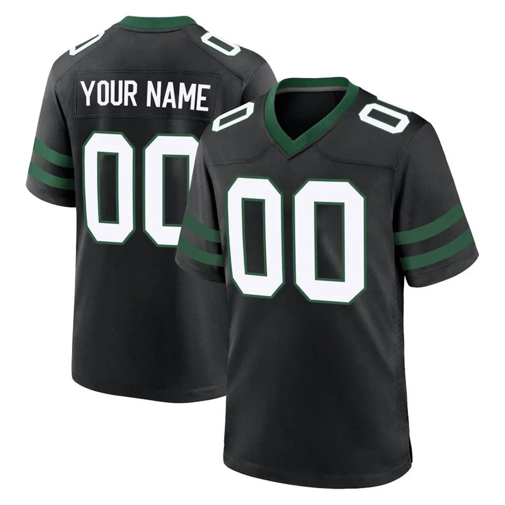 Choea Custom NY.Jets Black Legacy Home Game Any Name & Numbers Stitched Jerseys