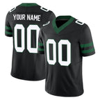 Choea Custom NY.Jets Black Limited Legacy Vapor F.U.S.E. Home Game Any Name & Numbers Stitched Jerseys