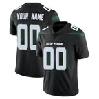 Choea Custom NY.Jets Black Limited Vapor Home Game Any Name & Numbers Stitched Jerseys