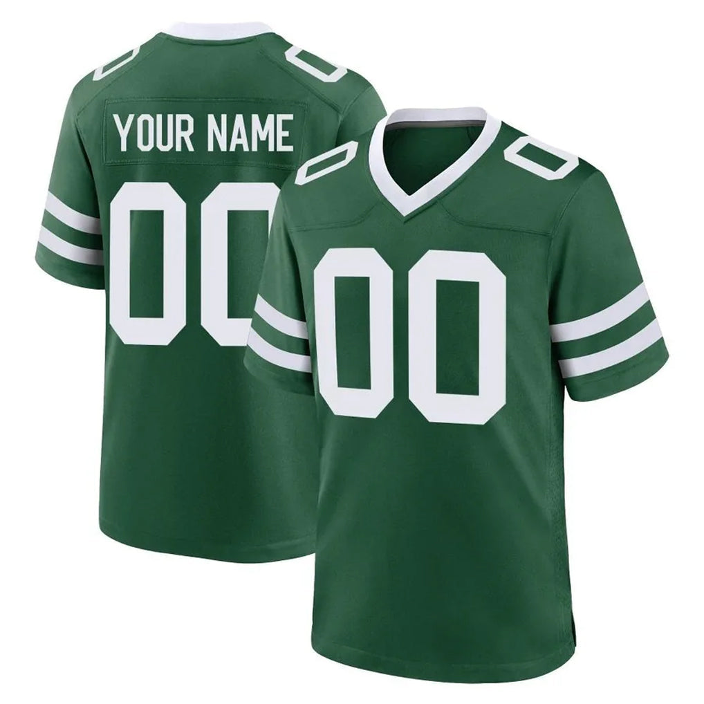 Choea Custom NY.Jets Green Legacy Home Game Any Name & Numbers Stitched Jerseys