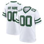 Choea Custom NY.Jets White Legacy Home Game Any Name & Numbers Stitched Jerseys