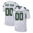 Choea Custom NY.Jets White Spotlight Home Game Any Name & Numbers Stitched Jerseys