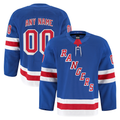 Choea Custom NY.Rangers Royal Home Authentic Pro Jerseys