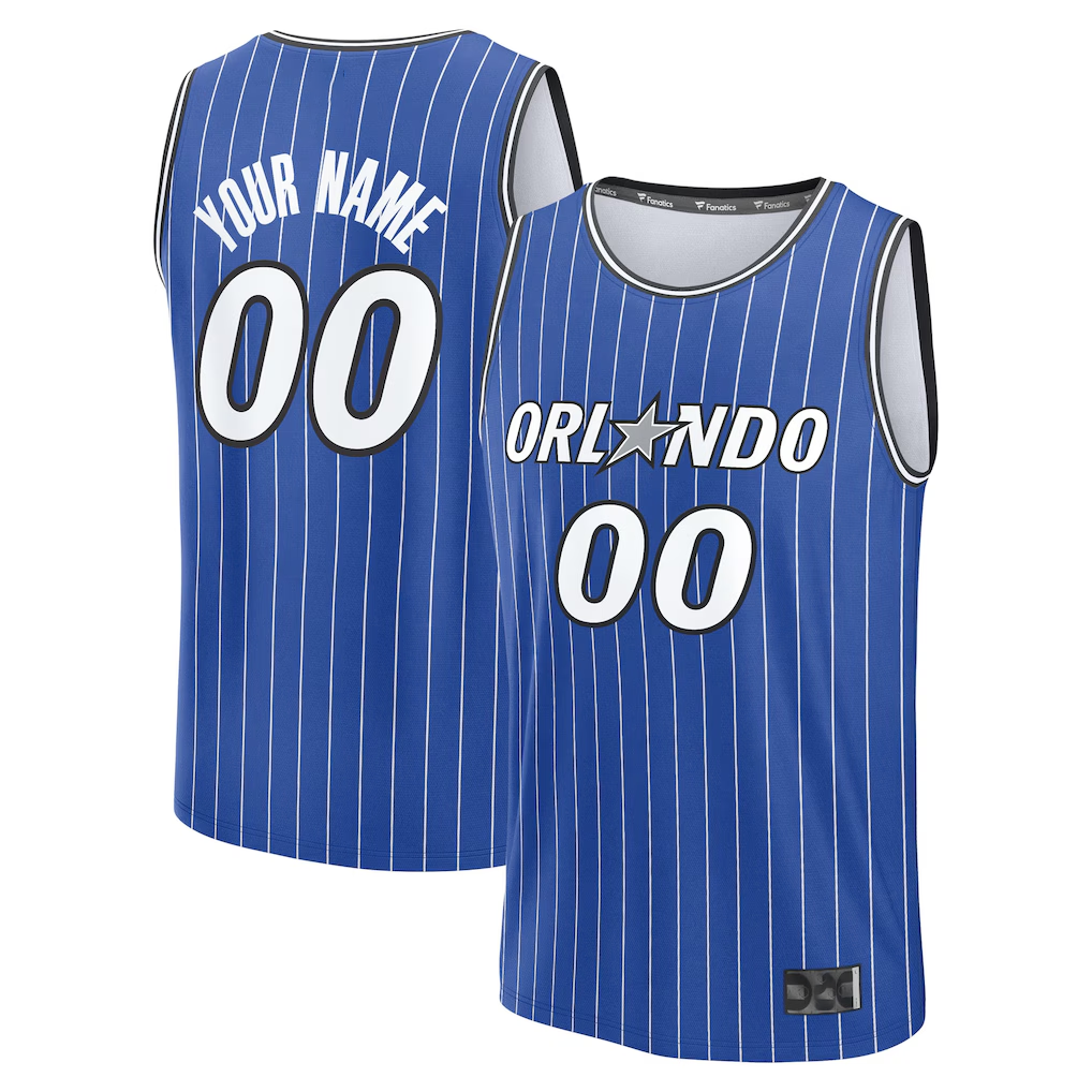 Choea Custom O.Magic Blue Fast Break Replica Jerseys - Icon Edition