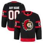 Choea Custom O.Senators Black Home Authentic Pro Jerseys