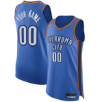 Choea Custom OC.Thunder Blue Authentic Stitched Jerseys - Icon Edition