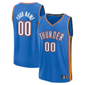 Choea Custom OC.Thunder Blue Fast Break Stitched Jerseys - Icon Edition