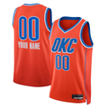 Choea Custom OC.Thunder Jordan Brand Orange 2022-2023 Swingman Stitched Jerseys - Statement Edition