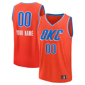 Choea Custom OC.Thunder Orange Swingman Stitched Jerseys - Icon Edition