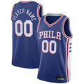 Choea Custom P.76ers Royal 2020-21 Swingman Jerseys - Icon Edition