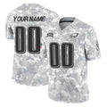 Choea Custom P.Eagles Arctic Camo Salute to Service Limited Game Any Name & Numbers Stitched Jerseys