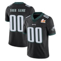 Choea Custom P.Eagles Black Limited Vapor Untouchable Super Bowl LIX Home Game Any Name & Numbers Stitched Jerseys