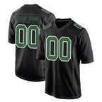 Choea Custom P.Eagles Carbon Green Fashion Home Game Any Name & Numbers Stitched Jerseys