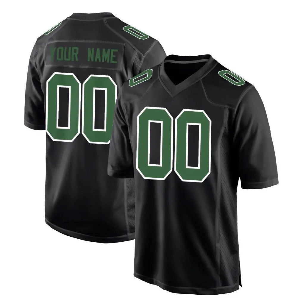 Choea Custom P.Eagles Carbon Green Fashion Home Game Any Name & Numbers Stitched Jerseys