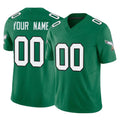 Choea Custom P.Eagles Green Kelly Alternate Vapor F.U.S.E. Home Game Any Name & Numbers Stitched Jerseys
