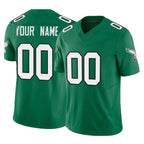 Choea Custom P.Eagles Green Kelly Alternate Vapor F.U.S.E. Home Game Any Name & Numbers Stitched Jerseys