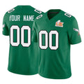 Choea Custom P.Eagles Green Kelly Alternate Vapor F.U.S.E. Super Bowl LIX Home Game Any Name & Numbers Stitched Jerseys