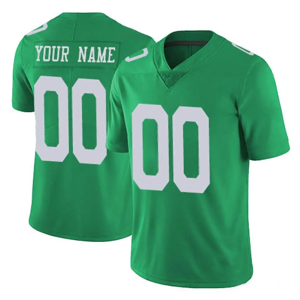 Choea Custom P.Eagles Green Limited Vapor Untouchable Home Game Any Name & Numbers Stitched Jerseys